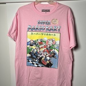 Mario Kart Pink Tshirt